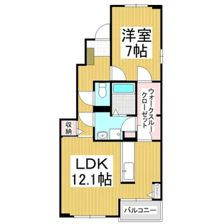 カーサ エテルナ Ⅰ【1階】の間取り