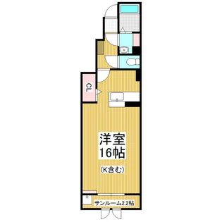 セレーン扇田A【1階】の間取り