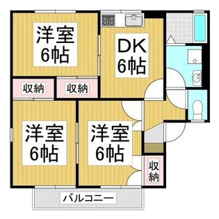 メゾン・アレイB【2階】の間取り