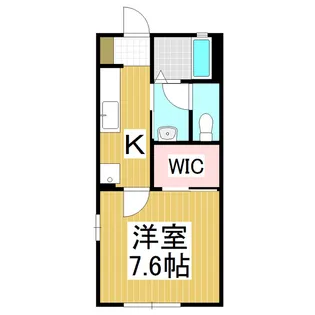 ドミール渚 A棟【2階】の間取り