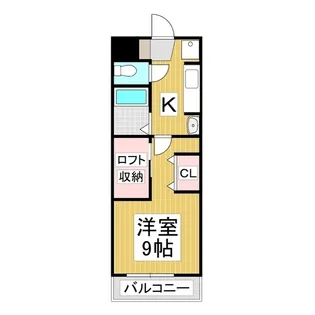 コニファーマンション【1階】の間取り