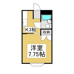 ビレッジ新村【2階】の間取り