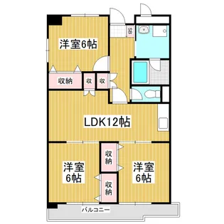 古舎TSUKAMA【3階】の間取り
