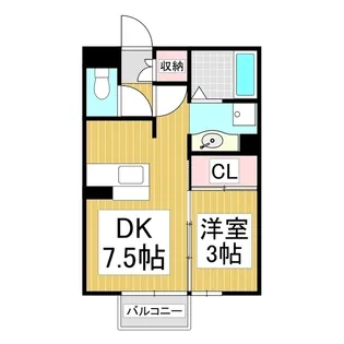 シャルム今井【2階】の間取り