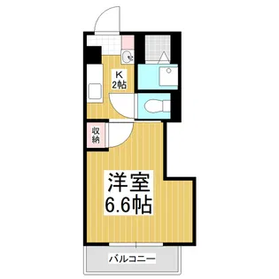 マンションストリーム【3階】の間取り