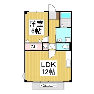 SurplusTwoサンクレスト【1階】の間取り