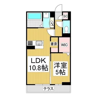 Gran Luxe【1階】の間取り