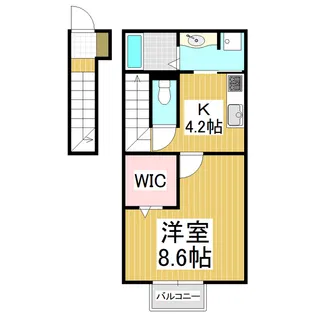 Sesto(セスト)【2階】の間取り