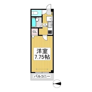 クリアーエクセル【2階】の間取り