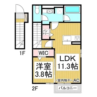 ベルファイン【2階】の間取り