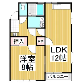 ドリームハイツ【1階】の間取り
