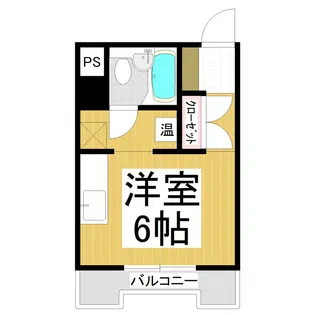 コーポ懐石舎【3階】の間取り