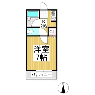 ハーモニー【3階】の間取り