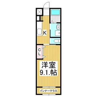 ルーシア【2階】の間取り