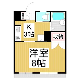 ラ・パーク居町【1階】の間取り