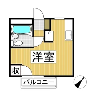 コーポ松岡ベース【2階】の間取り