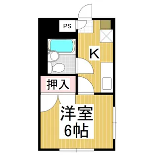 アトラスセブン【2階】の間取り