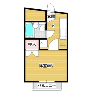 サンライズ【3階】の間取り