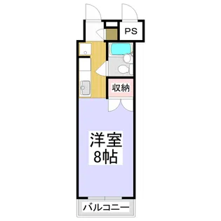 メゾン桜枝町(206)【2階】の間取り