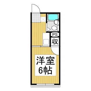 サニーハイツ高田【1階】の間取り
