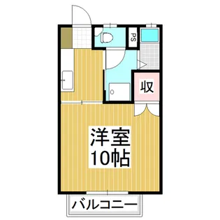 柏アパート【1階】の間取り