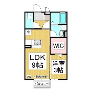 プレジール【2階】の間取り