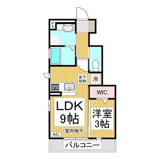メイツS O【1階】の間取り