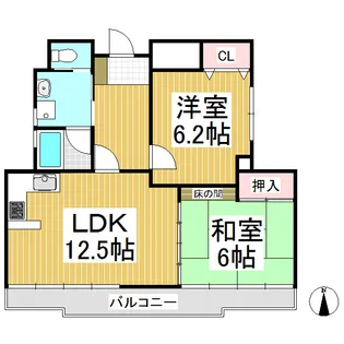 ミ・カサ・カトウ【2階】の間取り
