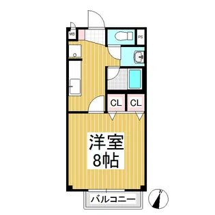 SurplusK-1【2階】の間取り