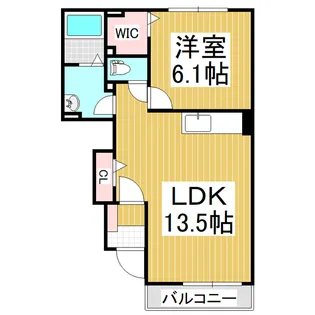 プロムナード【1階】の間取り