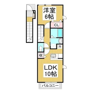 プリマクラッセ【2階】の間取り