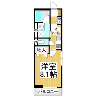 シャーメゾン 柊【2階】の間取り