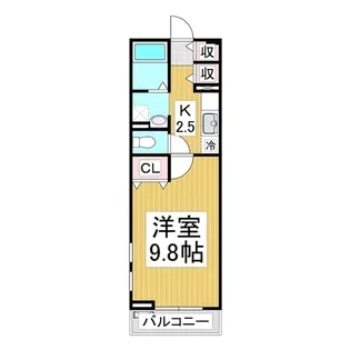 サンリット青木島【1階】の間取り