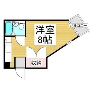 千曲昭和ビル【2階】の間取り
