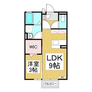 グランツ・K【1階】の間取り