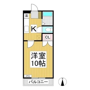 スコラハウスS【1階】の間取り
