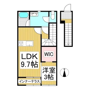 ベル・オネット【2階】の間取り