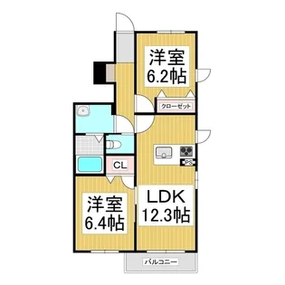 アンダンテ【1階】の間取り
