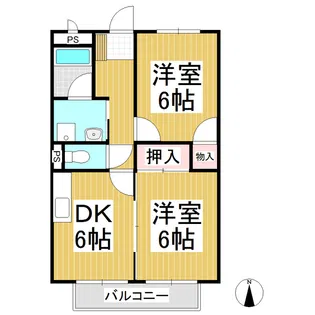 サープラスT【2階】の間取り