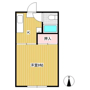 グリーンヒルK【2階】の間取り