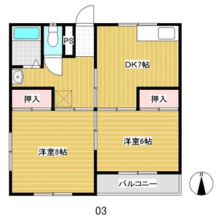 アルトビル【3階】の間取り
