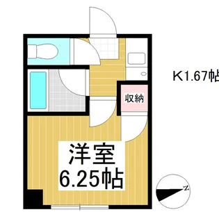房山ビル【3階】の間取り