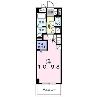 ザ・グレイス・シグマ【3階】の間取り