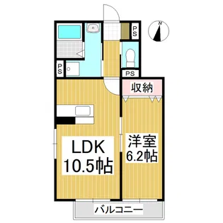 Paysage芳南台【1階】の間取り