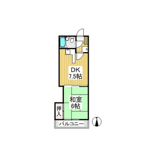 コーポICHIKAWA【3階】の間取り
