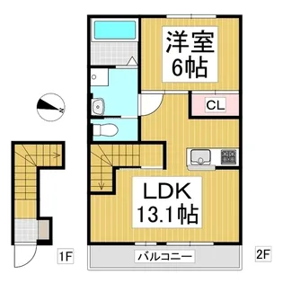 Yucca terrace【2階】の間取り