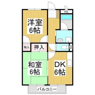 コーポショウカ【2階】の間取り