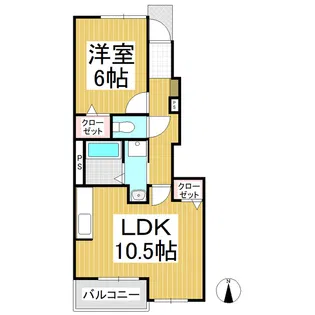 リアライズA【1階】の間取り