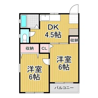 グリーンヒル小路【1階】の間取り