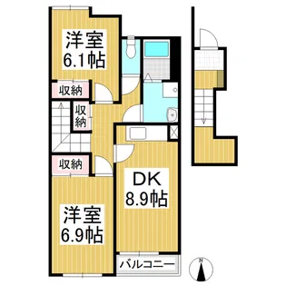 エル・ガーデン【2階】の間取り